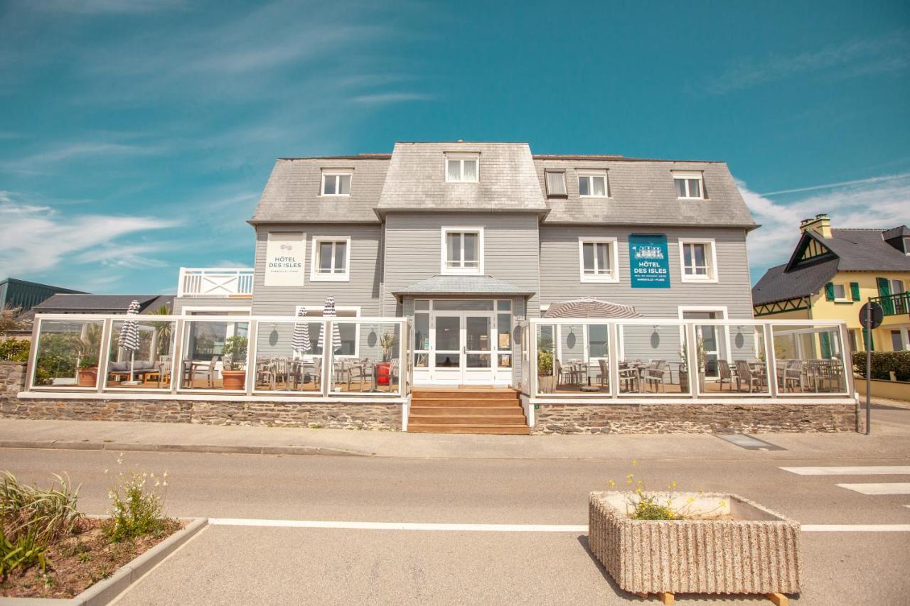Hotel Des Isles Barneville-Carteret Exterior foto